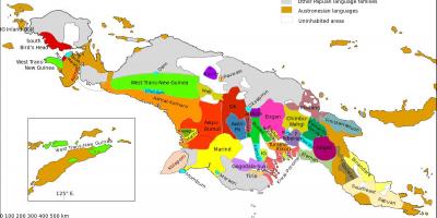 რუკა პაპუა ახალი გვინეა ენა